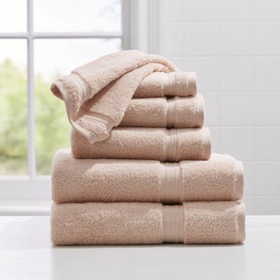 BrylaneHome Amore 6 Piece Bath Towel Set