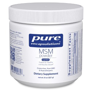 Pure Encapsulations MSM Powder - Hypoallergenic Supplement Supports Joint, Immune, and Respiratory Health - 8 Ounces - 1 of 4