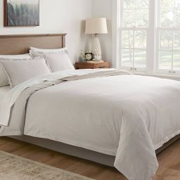 Cotton Linen Chambray Duvet Cover & Sham Set - Threshold™