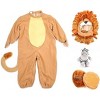 Joyfy Baby Lion Costume – Soft Plush Halloween Outfit for Infants & Toddlers, Cute Lion Dress-Up Costume for Photos & Parties - 2 of 4