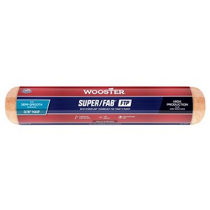 Wooster Super/Fab FTP Synthetic Blend 14 in. W X 3/8 in. Regular Paint Roller Cover 1 pk - 1 of 1