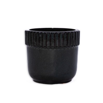 Vynxaria Modern Ceramic Flowerpot - Elegant Planter for Indoor & Outdoor Use