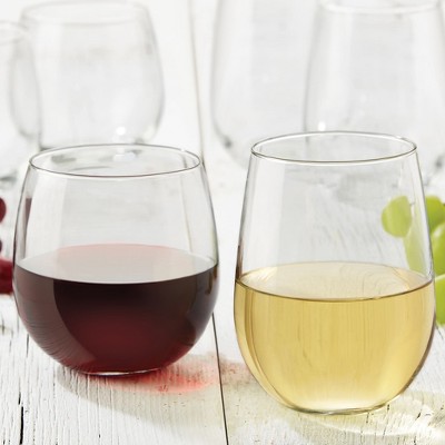 Stemless Wine Glasses, Set of 12 - Thumbnail 5