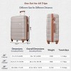 3 Piece Lightweight Hardside Luggage Set with TSA Lock and 360 Spinner Wheels for Travel 20" 24" 28" Inch - Cuddlewood - 4 of 4