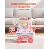Ice Cream Cart for Kids Pretend Play Ice Cream Shop for Kids Aged 3+ Pink - 2 of 4