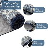 Washable Boho Vintage Area Rug Soft Non-Slip Non-Shedding Faux Wool Carpet for Living Room, Dining Room, Farmhouse, Kids Playroom - 4 of 4