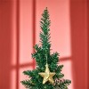 Resenkos 6 foot green Christmas tree with bracket - 3 of 4