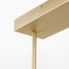 ET2 Lighting Dorian 3 - Light Island Pendant Light in  Gold - 3 of 4