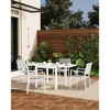 2/4 Piece Metal Patio Stackable Dining Chairs Set,Textilene Fabric Outdoor Aluminum Stacking Dining Chair,for Outdoor, Patio, Deck, Backyard - 4 of 4