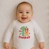 Everyday Kids Christmas Collection My First Christmas Gingerbread Girl Baby Onesie – Graphic Bodysuit. - 4 of 4