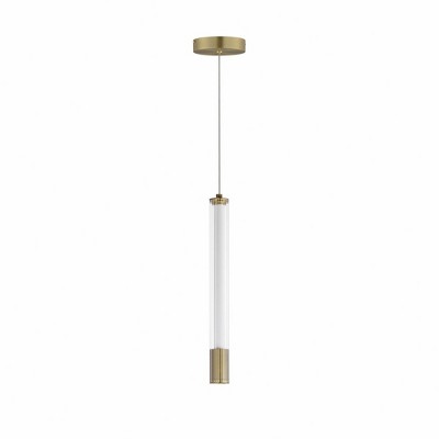 ET2 Lighting Cortex 1 - Light Pendant in  Natural Aged Brass