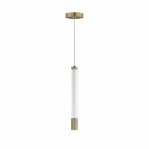 ET2 Lighting Cortex 1 - Light Pendant in  Natural Aged Brass - 1 of 3