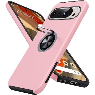 Entronix Case Compatible with Pixel 9 Pro XL - 360º Circular Ring Gripstand