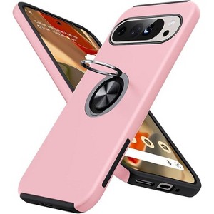 Entronix Case Compatible with Pixel 9 Pro XL - 360º Circular Ring Gripstand - 1 of 4