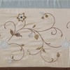 50x18" Monroe Embroidered Window Valance - image 4 of 4