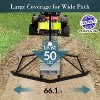 Walensee Tow Behind Driveway Drag, Heavy Duty Steel Landscape Grader for Gravel Leveling with ATV/UTV & Tractor (66 Inch, Black) - 3 of 4