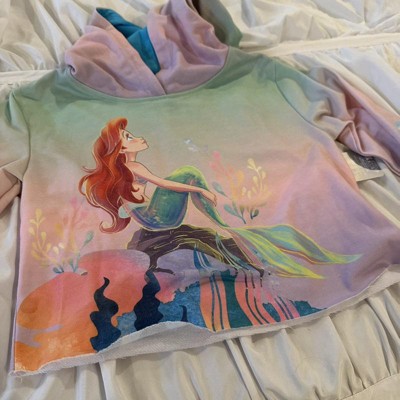 Disney Sweatshirt Pullover Mermaid The Target : Girls\' Little - Store Disney