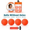 Bathtub Basketball Set for Toddlers with 4 No Hole Balls Strong Suction Cups Bath Toy - 3 of 4