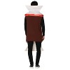 Imposta Costumes Adult Tootsie Roll Tunic Costume Bodysuit Brown One Size - 2 of 4