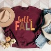 Simply Sage Market Hello Fall Cursive Block Sweatshirt - 3 of 4