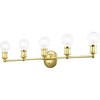 Livex Lighting Lansdale 5 - Light Vanity in  Polished Brass - 2 of 4