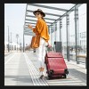 SUGIFT 20” Hardside Carry On Luggage with Spinner Wheels, Lightweight Suitcase with TSA Lock, Front Laptop Compartment - 3 of 4