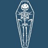 Men's Design By Humans Dead halloween By Barmalizer T-Shirt - 2 of 2