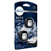 Febreze AUTO Air Freshener Vent Clip Platinum Ice Scent, .07 oz. Car Vent Clip, Pack of 2 - 3 of 4