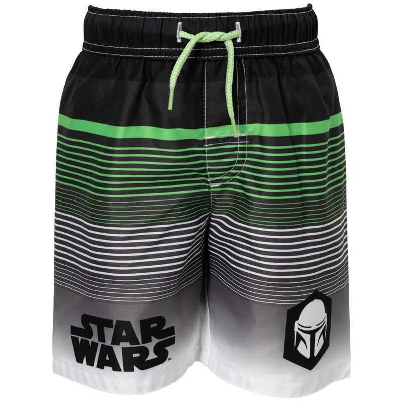 Star Wars Rash Guard and Swim Trunks Outfit Set Little Kid, 3 of 7