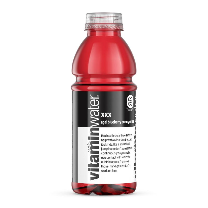 vitaminwater xxx a&#231;ai- blueberry-pomegranate - 20 fl oz Bottle, 6 of 12
