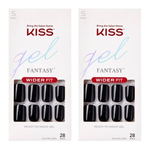 KISS Gel Fantasy Fake Nails - Just Right - 56ct - 1 of 4