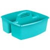 Storex Large Caddy, Teal, Pack of 3 - image 3 of 3