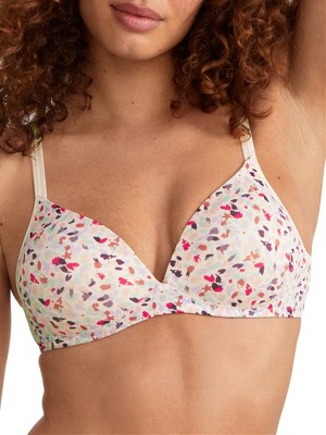  Warners Womens Elements Of Bliss Support And Comfort  Wireless Lift T-Shirt Bra 1298