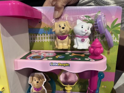 Fisher-price Little People Barbie Play And Care Pet Spa Playset : Target