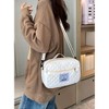 Hachikiko Women’s Quilted Crossbody Sling Bag - Lightweight One-Strap Chest Purse for Daily Use - 2 of 4