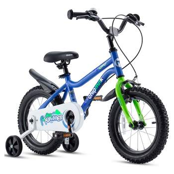 RoyalBaby Chipmunk Kids Bike with Dual Handbrake, Training Wheels & Bell for Boys and Girls Ages 4 to 7