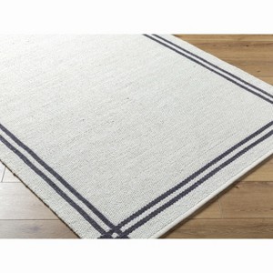 Hauteloom Nimue Bordered Wool Rug - 1 of 4