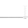 EVERLY JEWELRY | Sterling Silver 2mm Herringbone Chain Anklet, 9 inch - 4 of 4