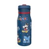 Zak Designs 14oz Mickey Mouse Tranquility Sip Water Bottle - 4 of 4