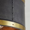 Capital Lighting Barrow 4 - Light Pendant in  Galvanized Black/True Brass - 2 of 4