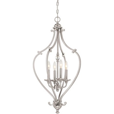 Minka Lavery Savannah Row 17 1/4" Wide Brushed Nickel Foyer Pendant