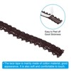 Unique Bargains Cotton Self-Adhesive Lace Ribbon for DIY Scrapbooking 2 Pcs - 3 of 4
