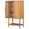 VYNXARIA Sophisticated Oak Veneer Cabinet with multiple storage functions,Suitable for Study,Entryway, Hallway, Living Room, Foyer,Natural - 4 of 4