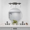 3-Light Essentix Contemporary Vanity Uplight Downlight Wall Mounted Fixture - Lalia Home - 4 of 4