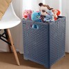 Apex Vanguards Navy Blue Durable Collapsible Laundry Basket - 3 of 3