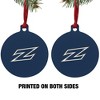 University of Akron Primary Aluminum Holiday Christmas Tree Ornament - 2 of 4