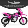 Best Choice Products 6V Kids Electric Battery Powered Ride On Motorcycle w/ Training Wheels, Lights, Music - 3 of 4