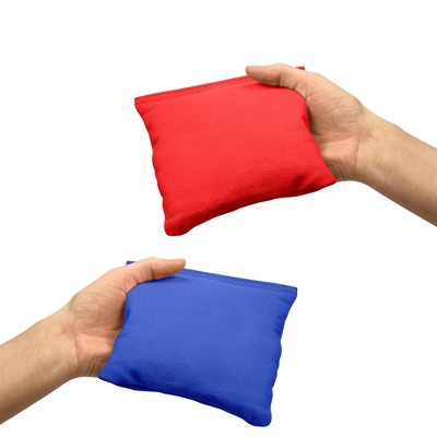 GoSports 4' x 2' Rustic Wood Cornhole Set with Bean Bags