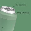 HydroJug Can Cooler - 2-in-1 Insulated Can Cooler Cup 12oz - Stainless Steel, Non-Slip Rubber Base, Screw-Top Lid - 3 of 4