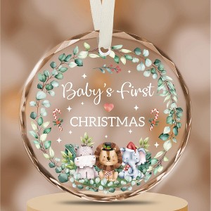 Babys First Christmas Ornaments 2025, Christmas Ornament Gift for New Mom and Dad - 1 of 4